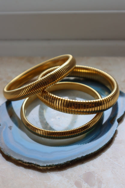 Esme Bangle Trio (Gold)