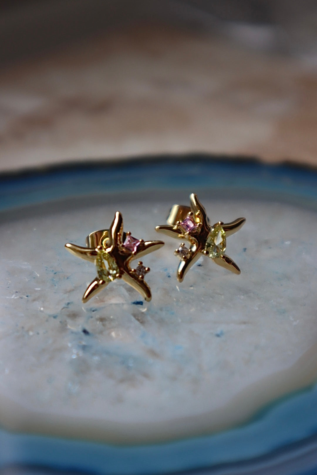 Jewel Studs (Gold)