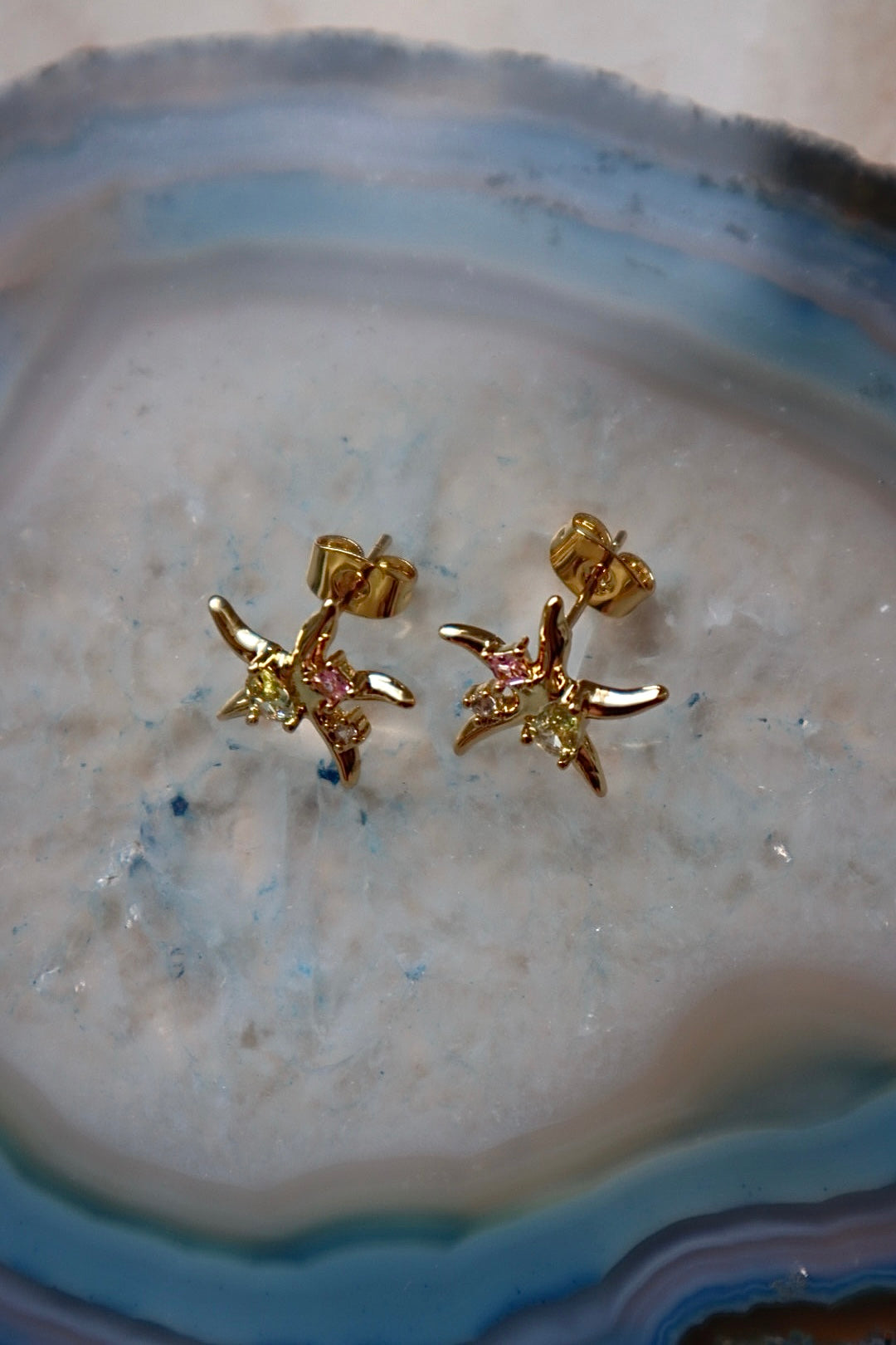 Jewel Studs (Gold)