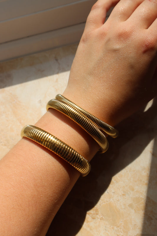 Esme Bangle Trio (Gold)